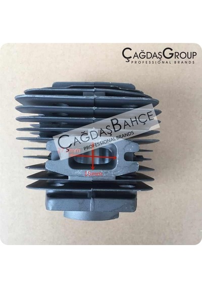 Motorulu Testere 6200 Nikasil Silindir Piston Seti 47.5 Mm