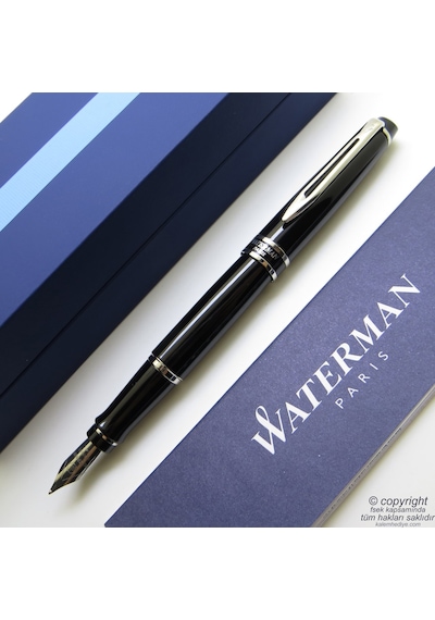 Waterman Expert Lake Siyah Ct Dolma Kalem - İsme Özel Kalem -