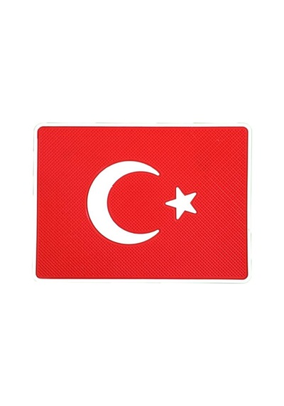 Erstürk Bayraklı Torpido Üstü Kaydırmaz Ped Telefon Tutucu