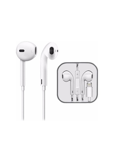 Ios Lightning Kulaklık 7 7 Plus 8 8 Plus X Xs Max Xr 11 11 Pro Max 12 12 Pro Max Beyaz - 162538757 Diğer
