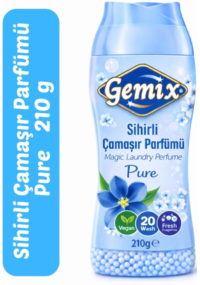 Gemix Sihirli Çamaşır Parfümü Pure 210 Gr Tekli