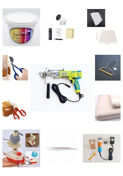 Ak-v Tufting Makinesi Full Set Neon Yeşili Ak-v - Turuncu-mavi Tıraş Makinesi Set İçeriği Açıklama Kısmındadır 245 (Neon Yeşili)