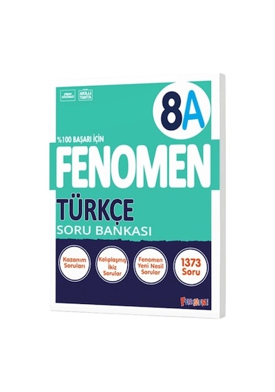Fenomen Yayıncılık 8. Sınıf Türkçe A Soru Bankası Lgs