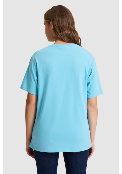 U.S. Polo Assn. U.s. Polo Assn. Kadın Aqua Tişört Basic 50321690-vr007 U.S. Polo Assn. U.s. Polo Assn. Kadın Aqua Tişört Basic 50321690-vr007