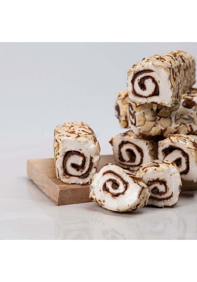 Leblebi Çarşısı File Badem Kaplı Çikolatalı Lokum -250 G