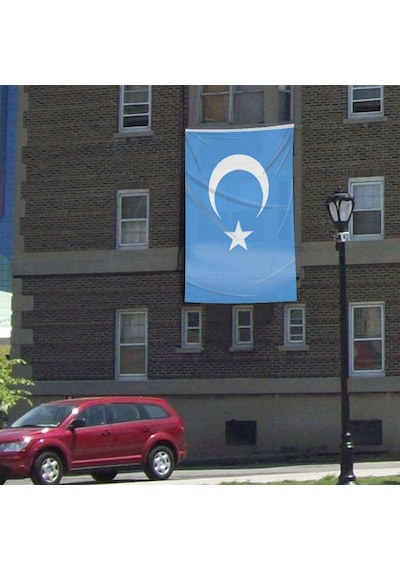 Doğu Türkistan Bayrağı Raşel Bayrak 300x450cm 1