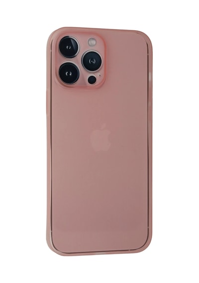 Newface - 637 - iPhone Uyumlu 13 Pro Max Kılıf Pp Ultra İnce Kapak - Csmo-tex - - Pembe