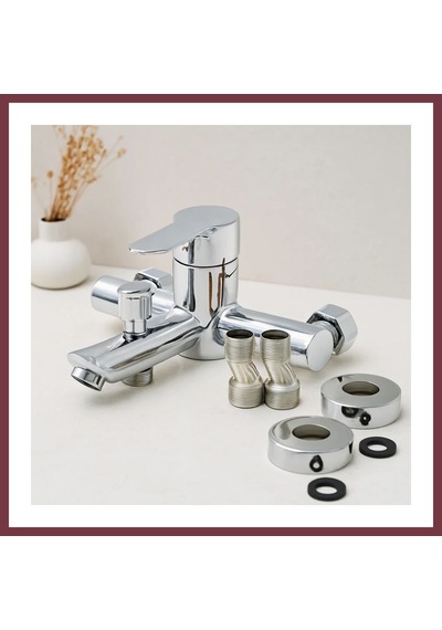 Storeşahin Krom Aç-kapa Banyo Bataryası Ktx-2640 Shn0720