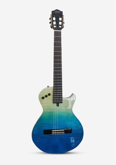 Smiger Elektro Klasik Gitar Le-c2e Tbl