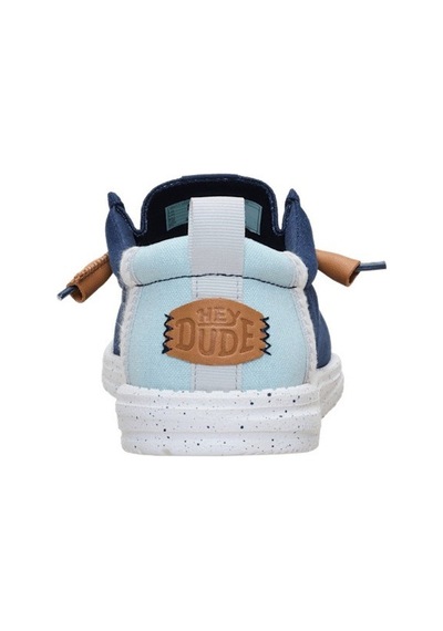 Hey Dude Wally Craft Linen Erkek Günlük Ayakkabı-33142 Lacivert-mavi