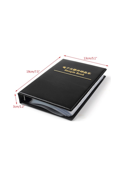 4250 Parça Smd 0805 Direnç Seti Kitabı 1% Sample Book