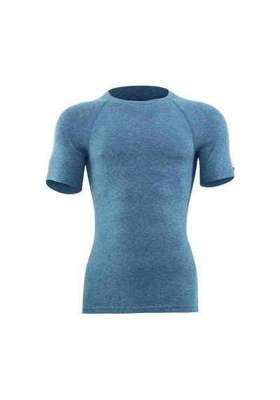 Blackspade 9258 Unisex Gri Sıfır Yaka Kısa Kol Thermal