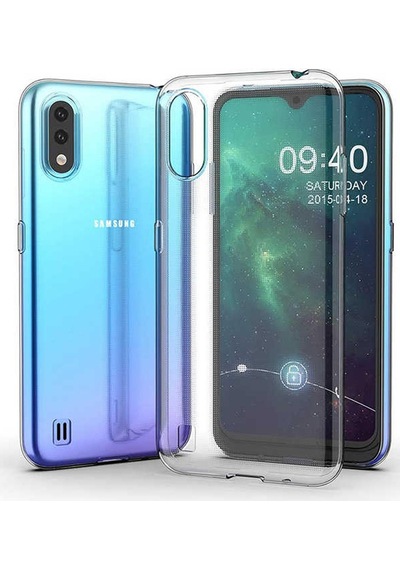Samsung Uyumlu Galaxy A01 Kilif Silikon Seffaf Koruma Süper 527677287