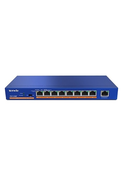 Tenda TEF1109P 9 Port 10/100 Mbps Yönetilemez Poe Switch