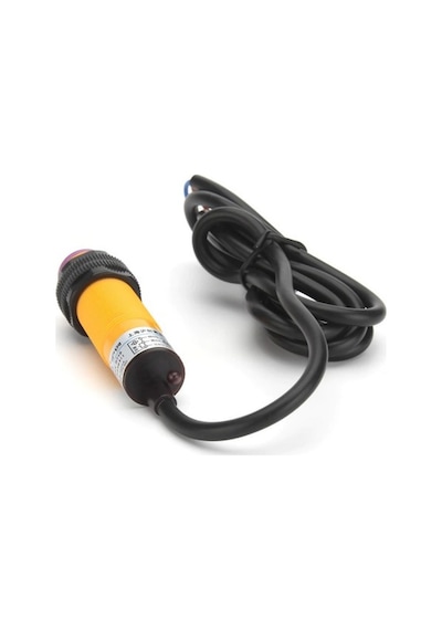 E3f-ds10 P1 M18 Kızılötesi Fotoelektrik Sensör Pnp No 10cm Difüz Reflektörsüz Yakınlık Sensörü 6-36v