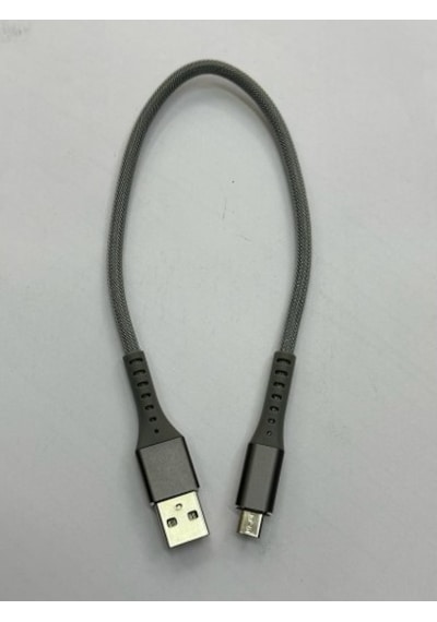 Mikro Usb Kablo 25 Cm Micro Usb Kablo Kısa Örgülü Kablo