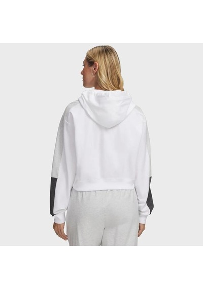 Under Armour Sport Terry Trend Kadın Beyaz Polo Yaka Tişört
