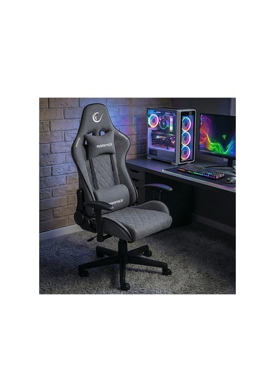 Rampage Kl-r29 Myth Üst Seviye Terletmez Kumaş Gaming Oyuncu Koltuğu Gri Diğer