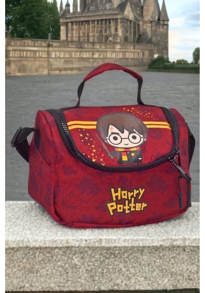 Harry Potter Orjinal Okul Çantası Ve Beslenme Çantası Çok Renkli