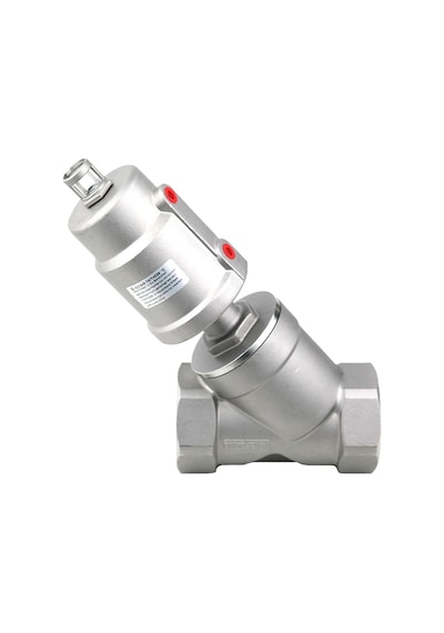2" Pnomatik Pistonlu Y Tipi Vana 316