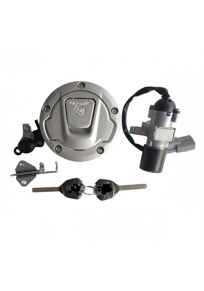 Kontak Kilit Seti Depo Kapağı Dahil Oem E5 Cf Moto 250Sr 450Sr 450Mt 250Nk