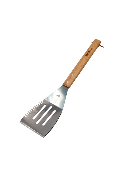 Vaggan Ahşap Saplı Tırtıklı Spatula