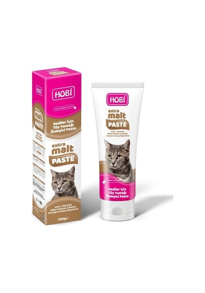 Extra Malt Paste Kediler Için Tüy Yumağı Önleyici Pasta 100gr