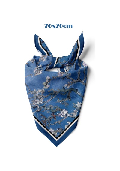 D.blossom Desen 70 70cm Bandana/fular Çok Renkli