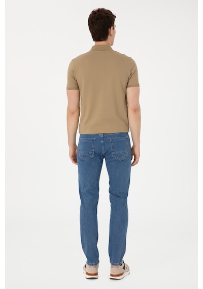 U.S. Polo Assn. Erkek Mavi Straight Fit Jean Pantolon 50308021-DN0022 U.S. Polo Assn. Erkek Mavi Straight Fit Jean Pantolon 50308021-DN0022