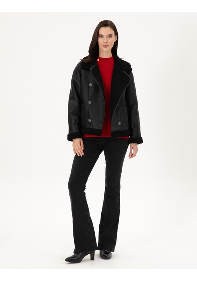 Pierre Cardin Kadın Siyah Mont 50295947-vr046 Siyah
