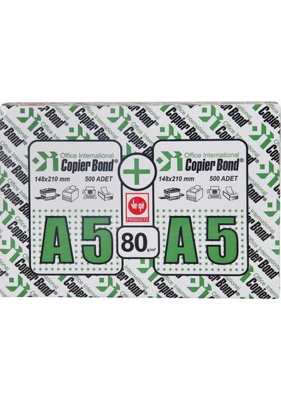 A5 Fotokopi Kağıdı 80 G/m² 1.000 Yaprak