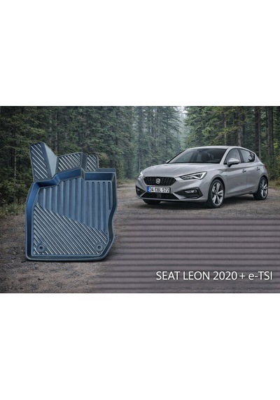 Seat Leon 2019+ E-tsi İle Uyumlu 3d Oto Paspas Premium
