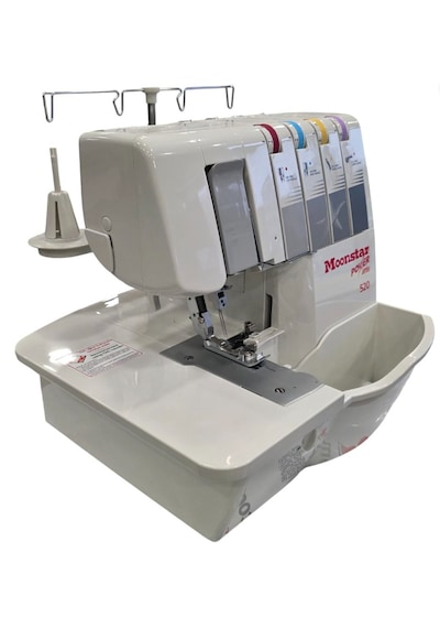 Ev Tipi Çok Fonksiyonlu Profesyonel Overlok Dikiş Makinesi 2-3-4 İplik / Model 520 Beyaz