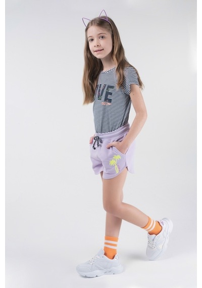 Brz Kids Kız Çocuk Şort Lila (534372455) Lila