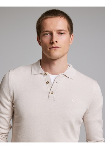 Pierre Cardin Taş Slim Fit Düğmeli Polo Yaka Basic Triko Kazak 50333894-vr049 Pierre Cardin Taş Slim Fit Düğmeli Polo Yaka Basic Triko Kazak 50333894-vr049