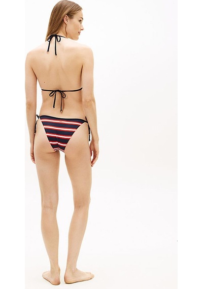 Tommy Hilfiger Kadın Triangle Bikini Üstü-14784 Lacivert