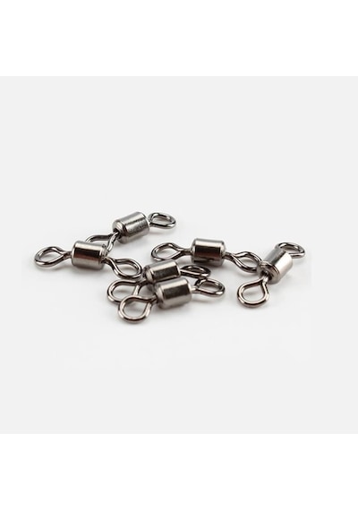 Effe Paslanmaz Çelik Fırdöndü Siyah Rolling Swivel Black Nickel