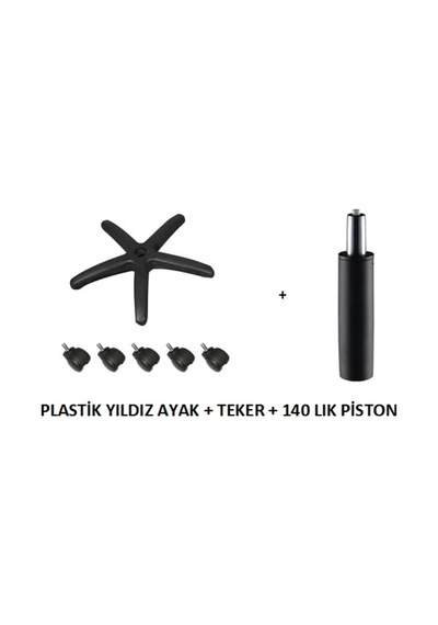 Kamusalmarket Büro Sandalyesi Ayağı 140 Lık Piston Kamusalmarket Büro Sandalyesi Ayağı 140 Lık Piston