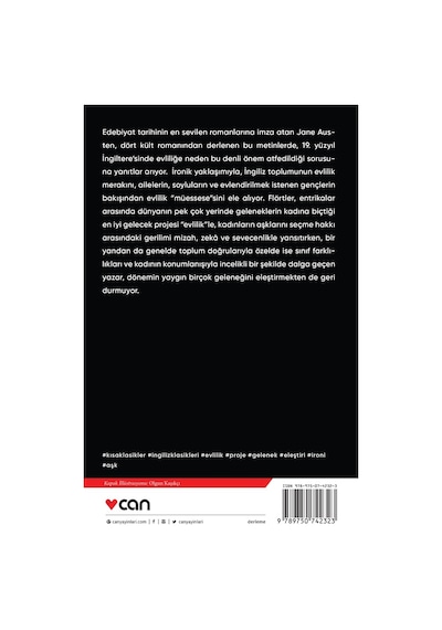 Evlilik-Kısa Klasikler 15 - Jane Austen - Can Yayınları