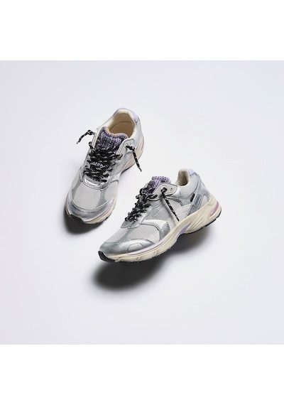 Sneaker Kadın 29403pp8.25 Crime London Fugıtıve 9094 25/c08l Silver Gümüş