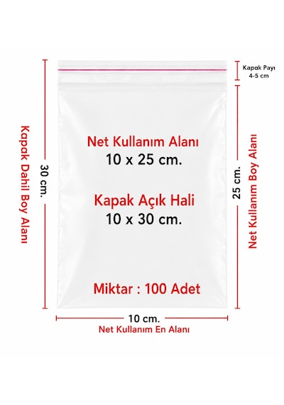 10x25cm 100 Adet Kurabiye Şeker Parti Baby Shower Doğum Hediyelik Kendinden Yapışkanlı Jelatin Bantlı Poşet