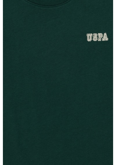 U.S. Polo Assn. Erkek Çocuk Koyu Yeşil Bisiklet Yaka Tişört 50298086-VR079 U.S. Polo Assn. Erkek Çocuk Koyu Yeşil Bisiklet Yaka Tişört 50298086-VR079
