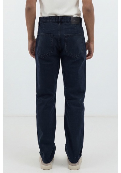 Antioch Tapered Fit Erkek Jean Mavi Siyah