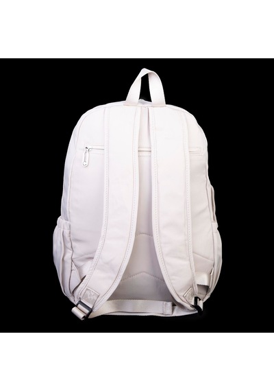 Nas Bag Unisex Büyük Boy Çok Gözlü Hafif Sırt Çantası Bej Bej