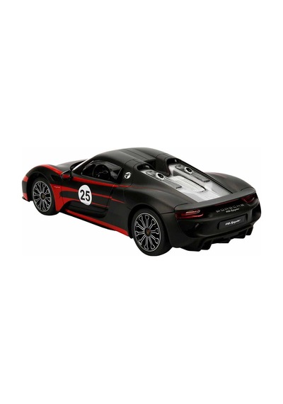 Sunman Oyuncak 1:14 Uzaktan Kumandalı Porsche 918 Spyder Weissach Işıklı Araba - Kırmızı Standart Kırmızı