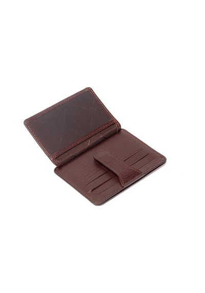 Kahve Cüzdan & Kartlık Unisex 539 Grande Deri Cüzdan Kartlık kahverengi