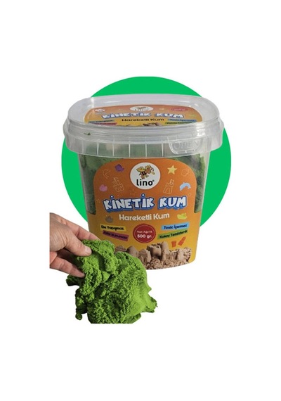 Kinetik Kum 500 Gr - Yeşil