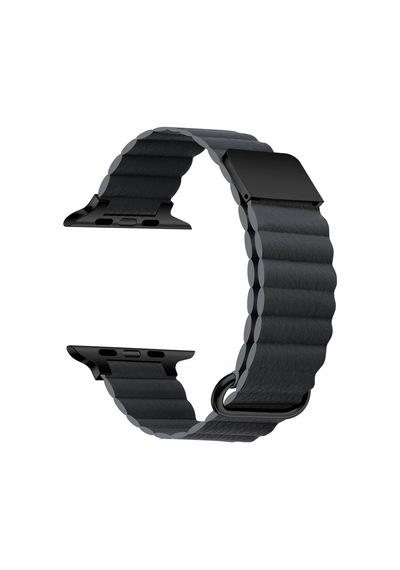 Watch 40mm Uyumlu Krd-78 Pu Deri Kordon Strap Kayış Frm Koyu Gri