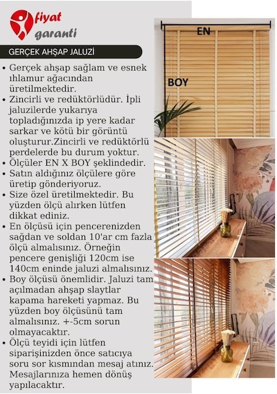 Antrasit Gerçek Ahşap Jaluzi 50mm Zincirli Redüktörlü Kurdelalı Ajs1002 Antrasit