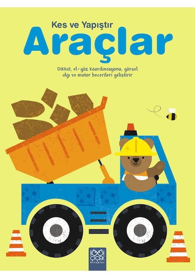 Kes Ve Yapıştır - Araçlar Ciltli 1001 Çiçek Kitaplar
